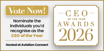 CEO of the Year Awards 2026 — Vote now, hosted at Aviation Connect